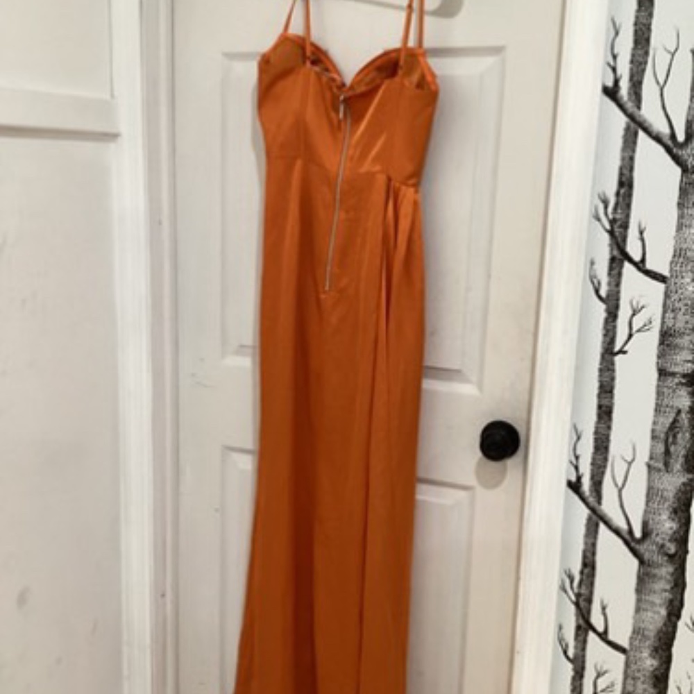 Miss circle orange dress - Picture 3 of 7